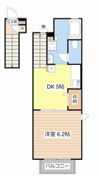 カーサパステロの物件間取画像